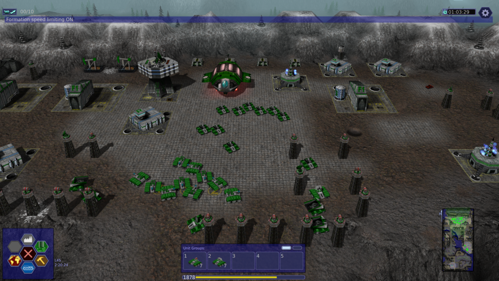Modern version of Warzone 2100 in 4k