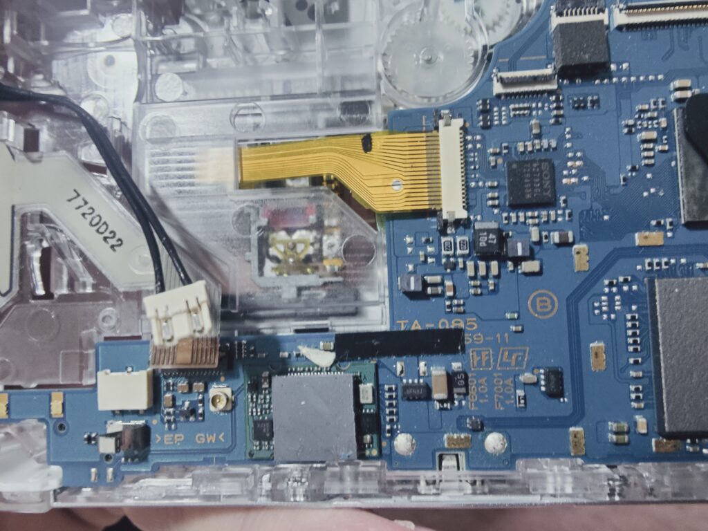 PSP 3000 motherboard model identification number