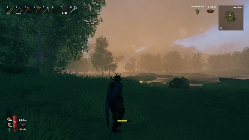 Screenshot from Valheim running on GTX 960