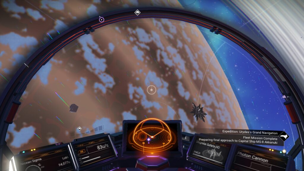 Screenshot from No Man Sky running on GTX 960