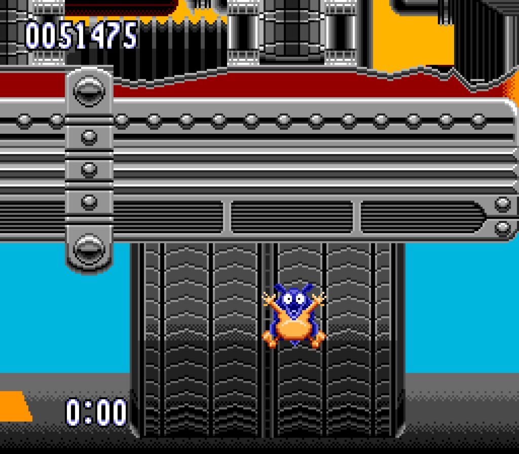 Armadillo is stack to the truck's wheel. Must be painful