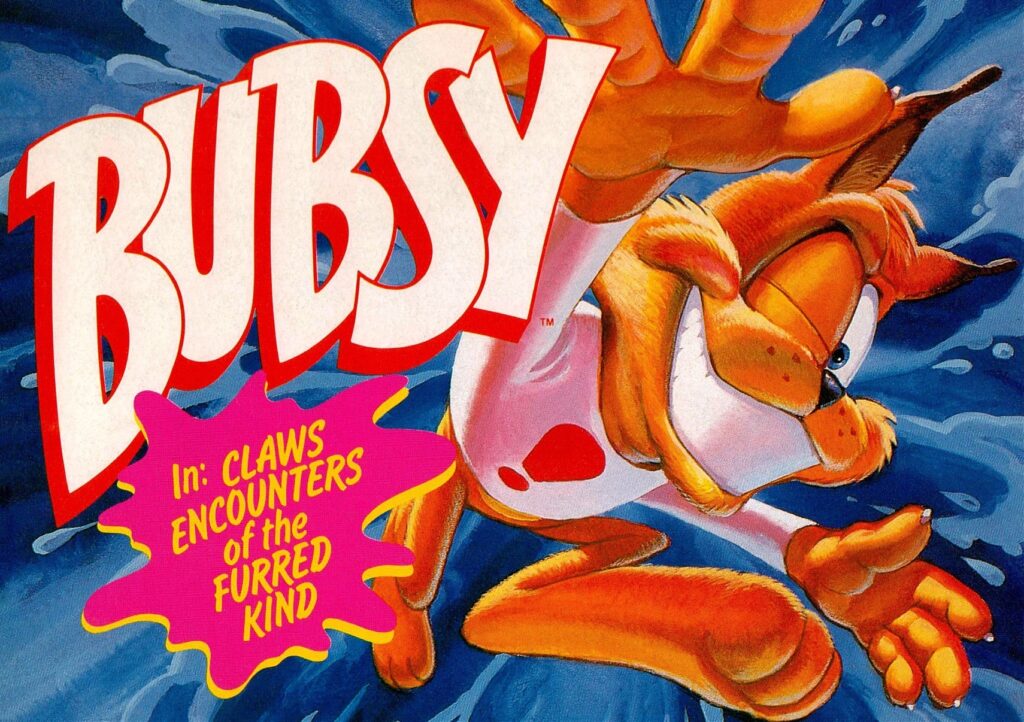 Cover of the game Bubsy in: Claws encounters of the furred kind