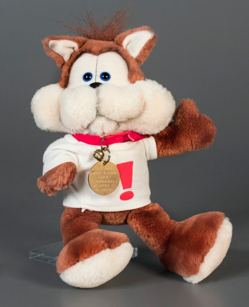 Original Bubsy plushy from 90s