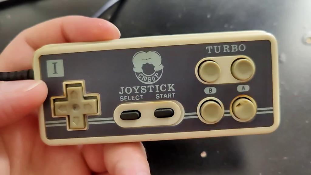 SUBOR's gamepad with SUBOR's logo